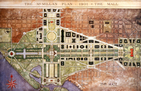 Senate Park Commission releases the McMillan Plan for the National Mall