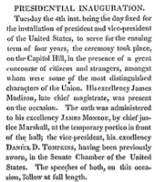 Presidential Inauguration