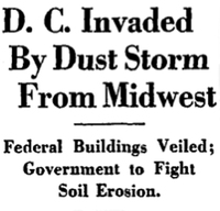 DC Invaded By A Dust Storm From Midwest
